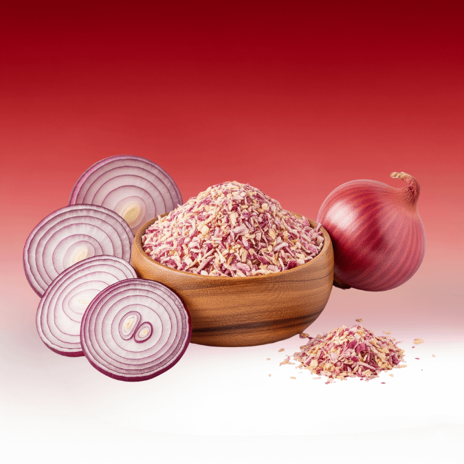 Dehydrated Red Onion Chopped